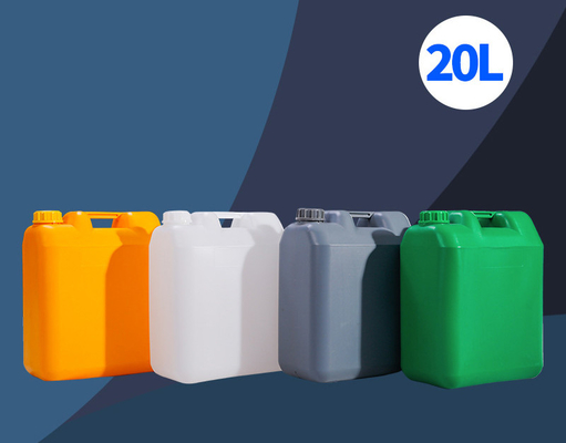 HDPE 20L vierkante plastic emmer met handvat Grote opslagcontainer