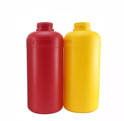 1L plastic Chemische Lege Chemische de Opslagflessen van de Flesseninkt met Kappen
