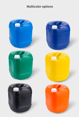 25L vierkante HDPE Plastic Containerhdpe Plastic Trommels voor Chemische Industrie