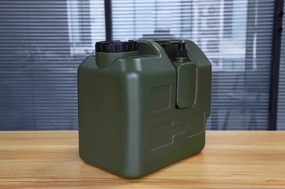 Recycled HDPE 5 gallon water emmer met kraan lichtgewicht