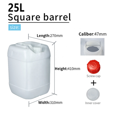15,25 Duim Alkaligeneesmiddel 25 Ltr Jerry Can van 5 Gallon Chemisch Containers