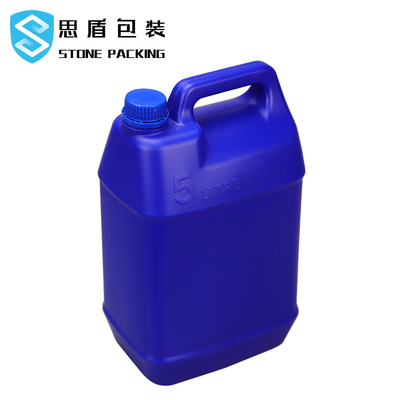 De lekvrije Schroefdop Plastic Trommel van 5L 2,5 Gallons 1 Gallon 0,5 Gallons