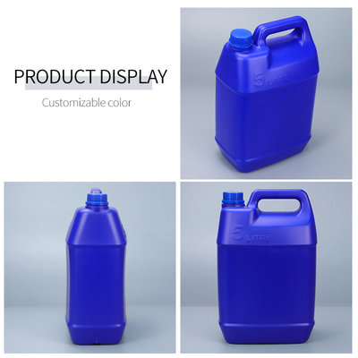 De lekvrije Schroefdop Plastic Trommel van 5L 2,5 Gallons 1 Gallon 0,5 Gallons