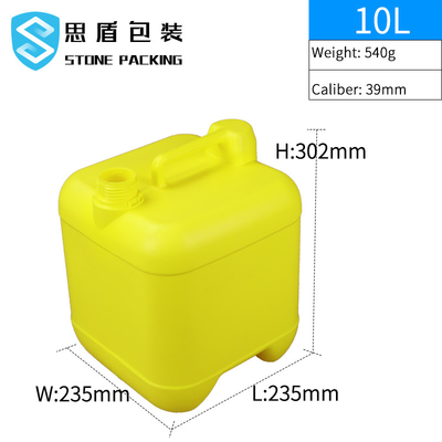 1.5KG de vierkante Plastic Trommel van 10l met Handvat 360*300*410mm