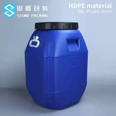 80*47mm 50L Plastic Trommel Plastic Chemische Containers Open met Handvat