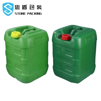 Plastic Strakke Hoofd25l 5 Gallons Chemische Containers 63mm Rieke Opening