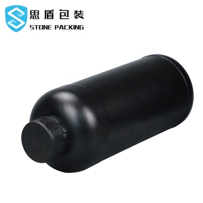 Het zuur etst LML Detergent Matte Black Plastic Bottles 110*220*43mm