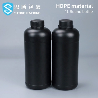 Het zuur etst LML Detergent Matte Black Plastic Bottles 110*220*43mm