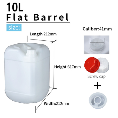 Verf10l HDPE Plastic Jerry Can Containers With Handle 558g
