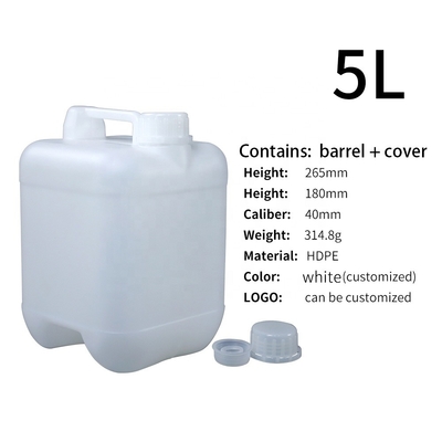 314.8g Hdpe Plastic 5 Literhdpe Jerry Can With Plastic Handle