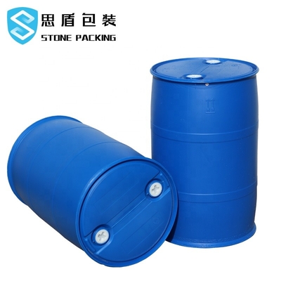 Verzegelde Olie Blauwe Plastic Trommels 55 Gallonvaten 200 Liter met Dubbel Deksel
