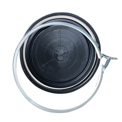 160L HDPE Blauwe Trommel Plastic Chemische Containers met de Ring van de Ijzerhoepel