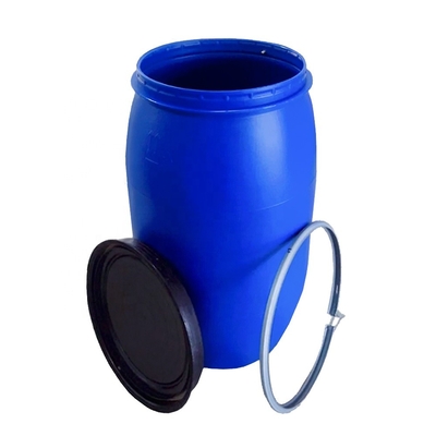 Cilindrische Blauwe Chemische 200l 55 Gallon Plastic Trommel 585*970mm 9kg
