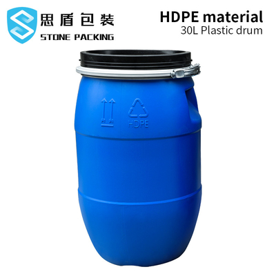 Cilinderhdpe Plastic Container 30l 160l met Ijzerhoepel