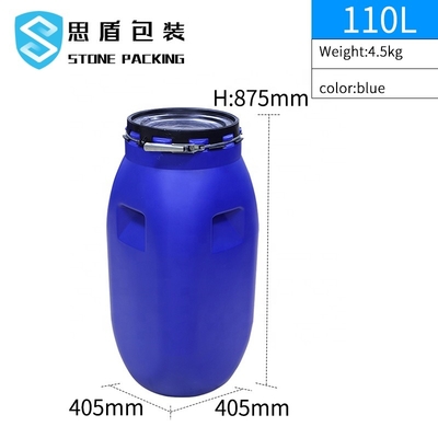 110L HDPE Plastic Containeroem ODM HDPE Blauwe Emmer 4.5kg