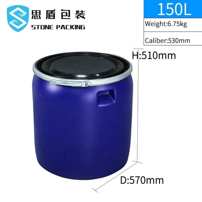 Chemisch Voedselniveau om 150l-HDPE Plastic Trommeloem ODM