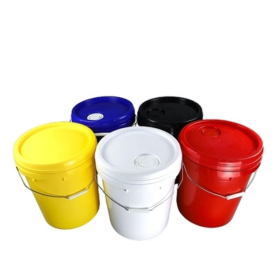 1.1mm Dikte Emmer van de 5 Gallon de Plastic Verf met Handvat 10L 18L 20L