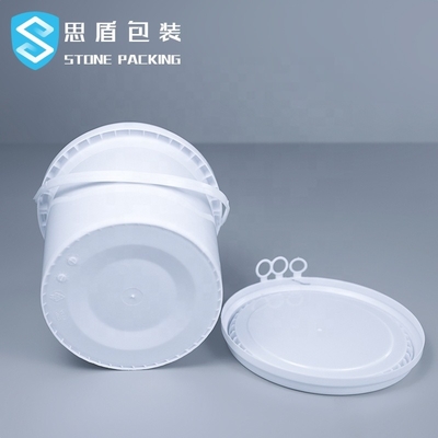 1.1mm Dikte Emmer van de 5 Gallon de Plastic Verf met Handvat 10L 18L 20L