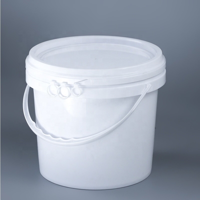 Dia 222mm Witte 5l Chemische Ronde Plastic Containers 360g van pp
