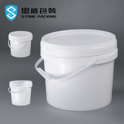 De Witte 5 Gallon van CMYK de Emmer van de 20 Literverf met Gelakte Dekselvlakte