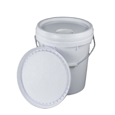 Gallon van GLB van de oliefilter de Witte Vijf de Emmer van de 20 Literverf met Deksel ISO9001