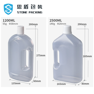 Lege Plastic Flessen 241*218*195mm van 750ml