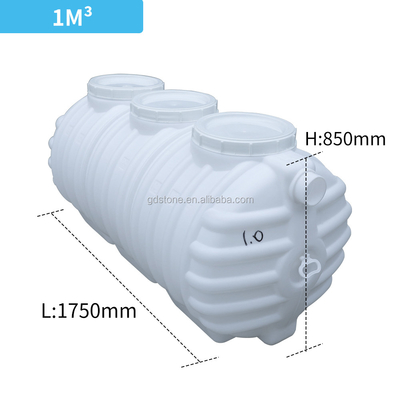 850*1750mm rv Septische Opslaghdpe Plastic Watertanks 1800mm 1850mm 1950mm