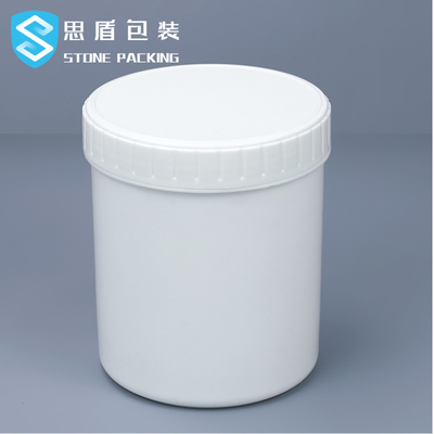 1000ML HDPE Plastic Flessen145g Plastic Schroefdopkruiken