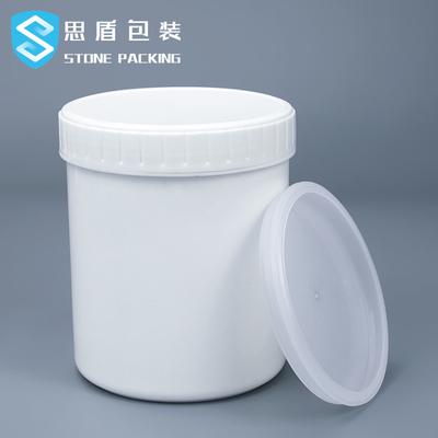 Witte Zwarte 12*140mm 1L Plastic Kruik met OEM van het Schroefdeksel ODM
