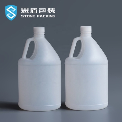 Doorzichtige 3.8L-HDPE om 1 Gallon Chemische Containers met Handvat